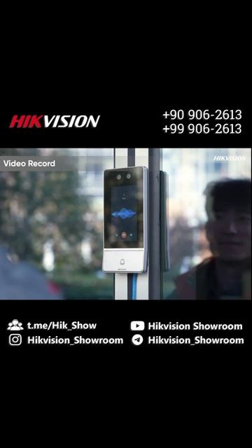 Hikvision domofonining yangi funksiyalari. Videoga yozib qo'ya olish va yuzni tanish #hikvision