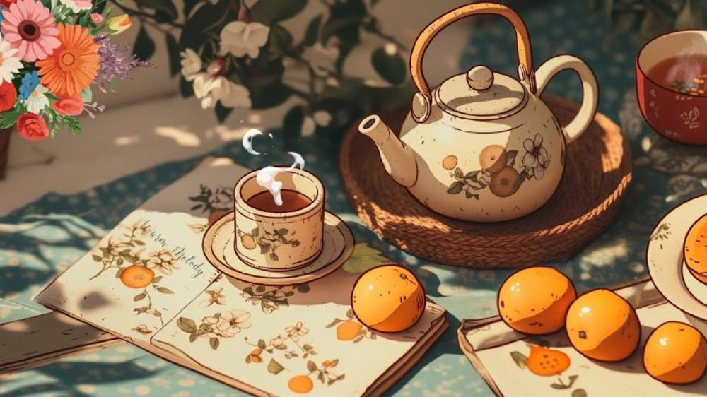 LoFi Чаепитие 🍵🍊 - Спокойное Путешествие 🎧 Расслабление/ Сон/ Помощь в борьбе со стрессом