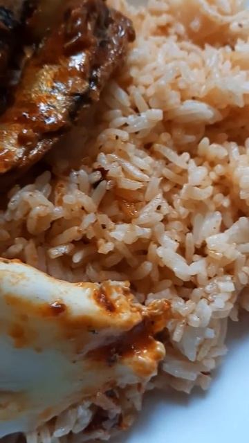Fried rice|Sardines|egg|spicy