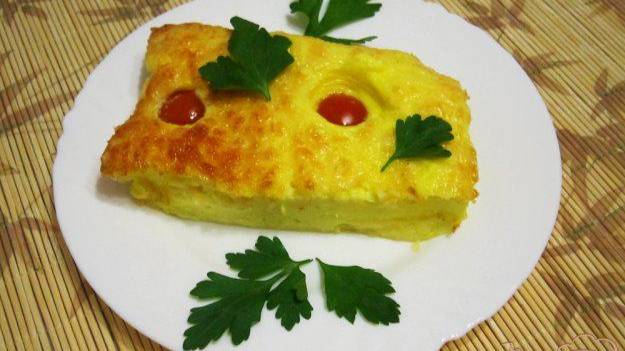 Омлет с сыром
