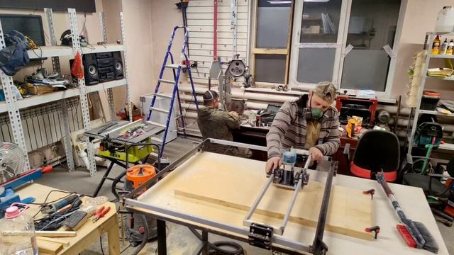 Ровняем мебельные щиты