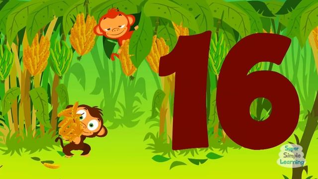 The Bananas Song ¦ Counting Bananas ¦ Super Simple Songs