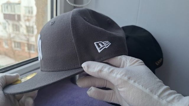 Бейсболка New Era New York 7½ Серая