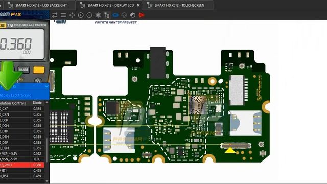 INFINIX SMART HD X612 : LCD LIGHT WAYS (BACKLIGHT), DISPLAY LCD WAYS & TOUCHSCREEN WAYS