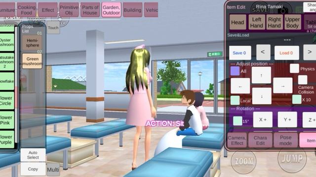 update!!! sakura jadi suster #sakuraschoolsimulator #sakura