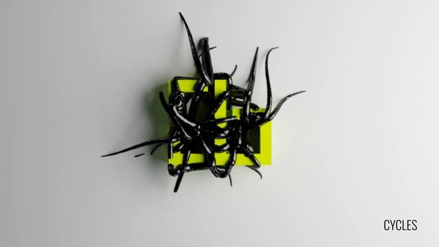 Tentacles grow in Blender / Cycles and Eevee