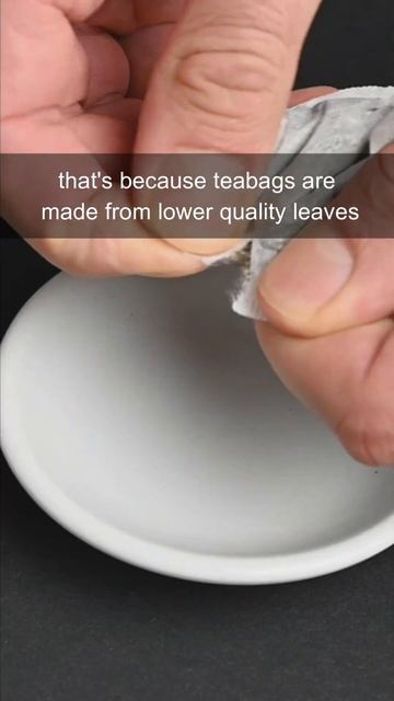 What Teabags Look Like #shorts