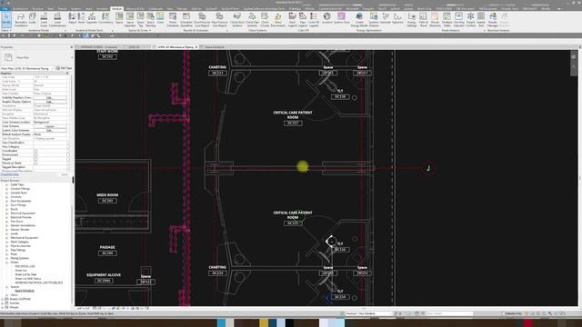 Revit MEP - Automatic Room(Space) Tags