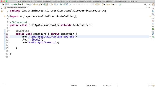3_1. Step 01 - Making HTTP Rest API calls from a Camel Route