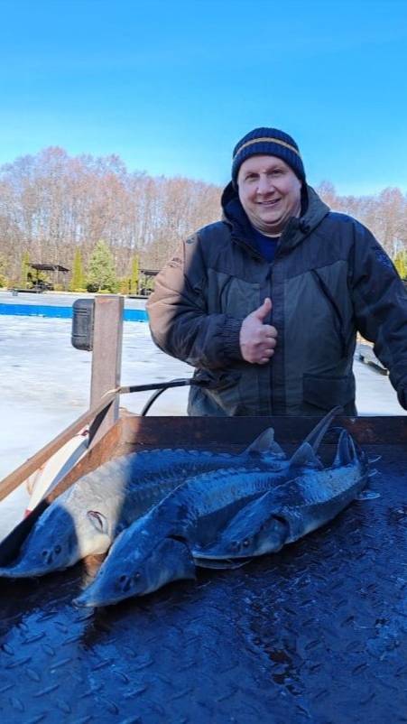 Крайняя рыбалка по льду на осетра