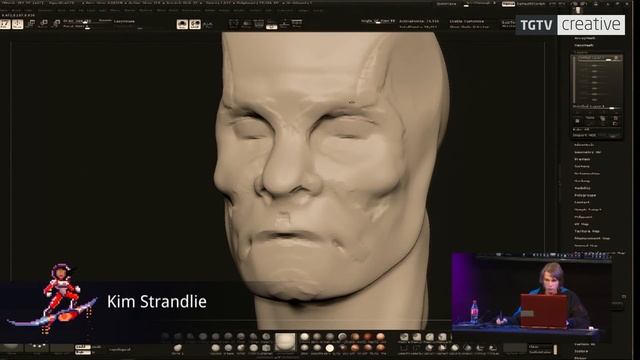 TG15 - Live sessions - Sculpting in ZBrush
