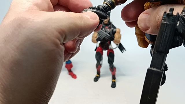 wolverine, cap, bishop toy biz