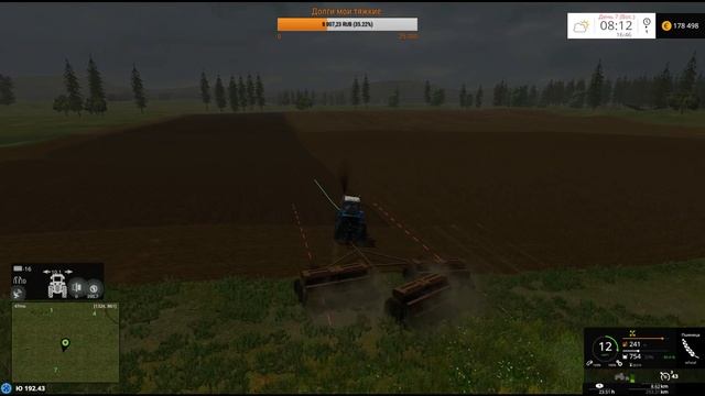 Farming Simulator 15. Курай финал.Часть 65-я.Стрим-кооп.