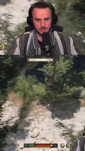 Ещё один секретный навык – пригнуться в Kingdom Come Deliverance 2