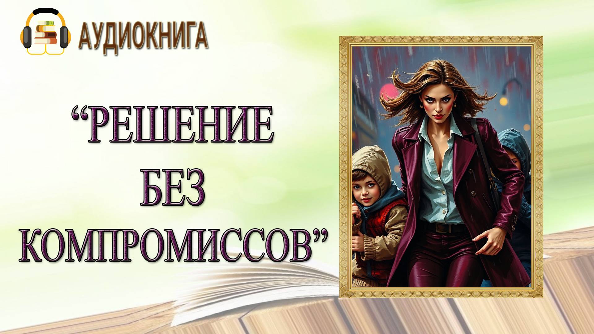 🎧ЛЮБОВНЫЙ РОМАН | РЕШЕНИЕ БЕЗ КОМПРОМИССОВ |  АУДИОКНИГА