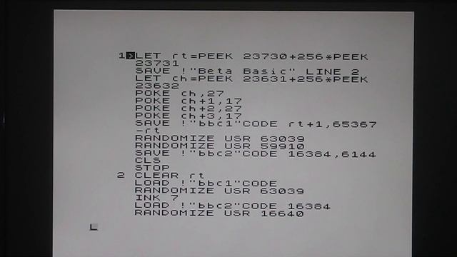 BetaBasic ZX Spectrum pt0