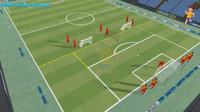 ФК Барселона - U12-13 - 3v2 на трое ворот