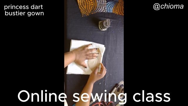 HOW TO SEW PRINCESS DART BUSTIER GOWN / Overlapping gown. Princess dart breast tube. Double Padding
