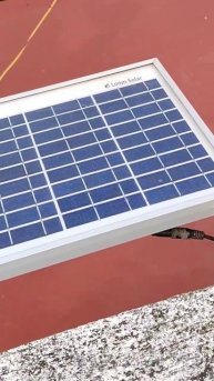 12v 10watt loom solar panel | condition after 2 year |#shots #solarpanel #loomsolar #solarsystem