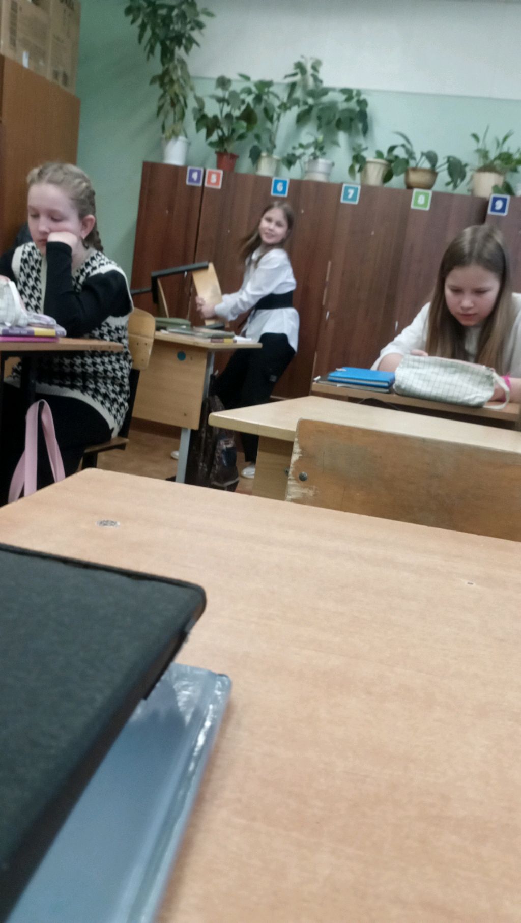 моя подруга в школе