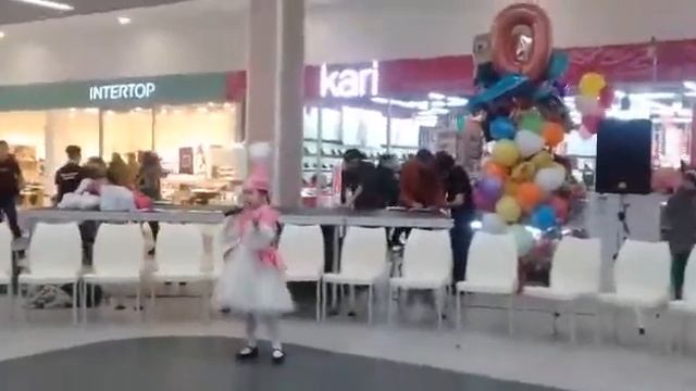 Перформанс в Kostanay Plaza