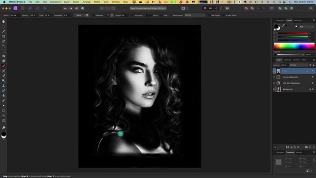 Super Dramatic Black and Whites With Affinity Photo