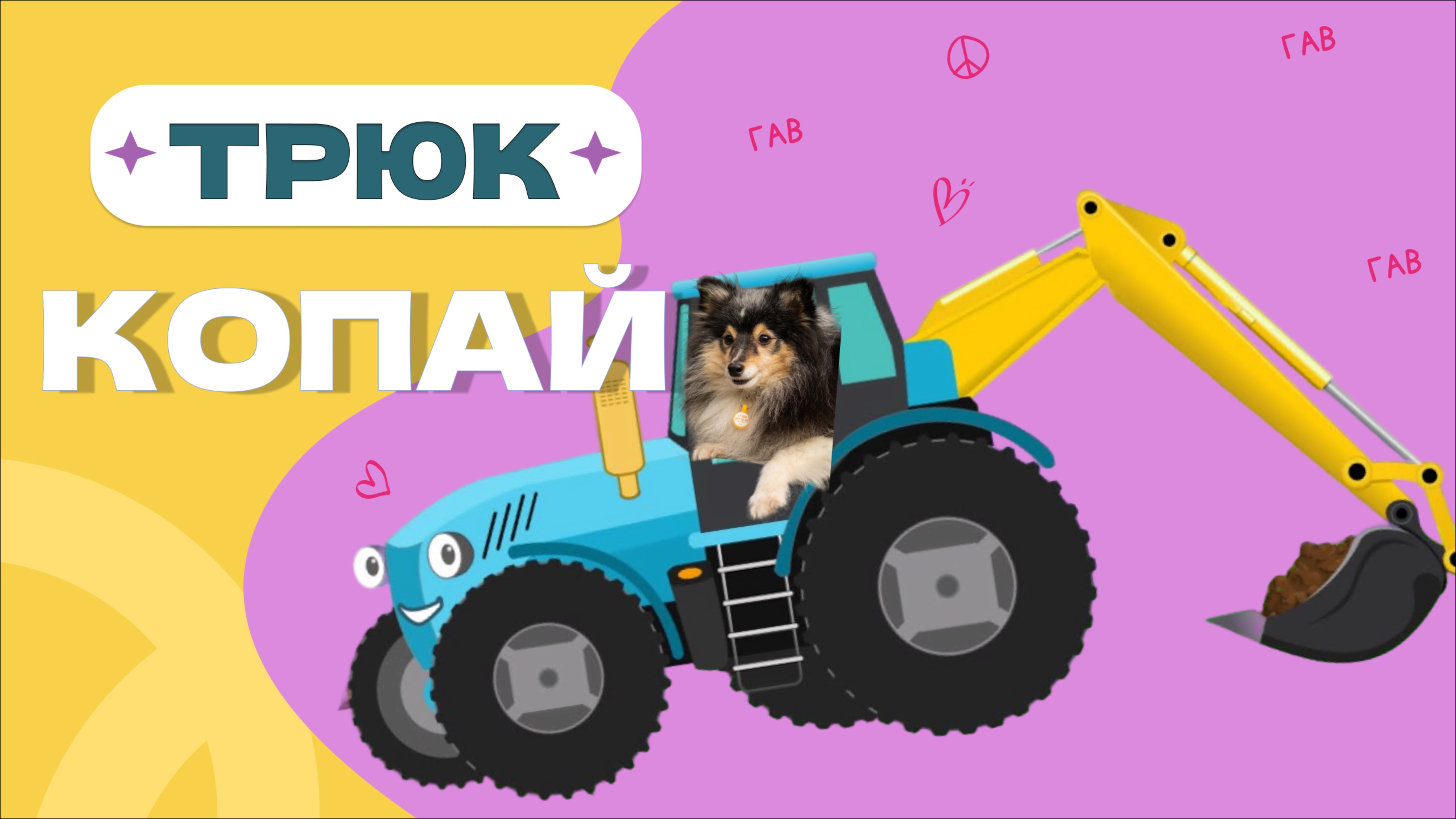 САМЫЙ ПРОСТОЙ ТРЮК ДЛЯ СОБАК "КОПАЙ"