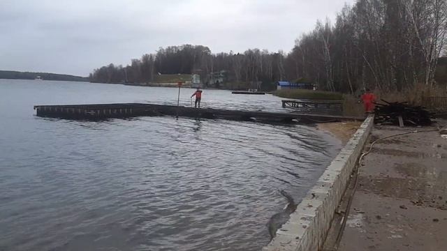 Демонтаж пирса