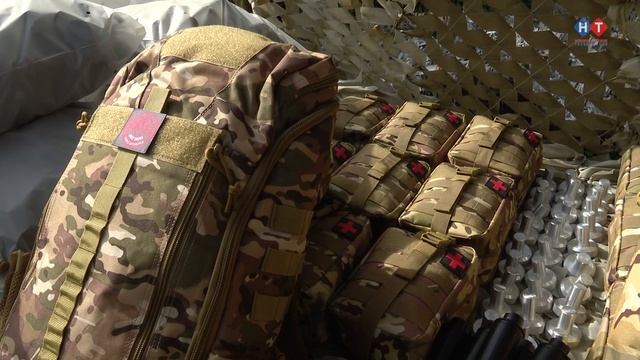 Большую партию гуманитарного груза отправила организация из Новороссийска Архангел Легион