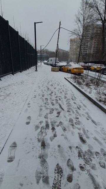 Снег в марте!!!!!!!!!