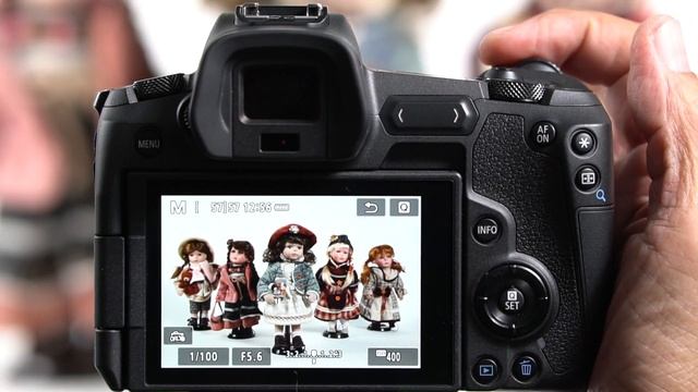 CANON EOS R Touch screen