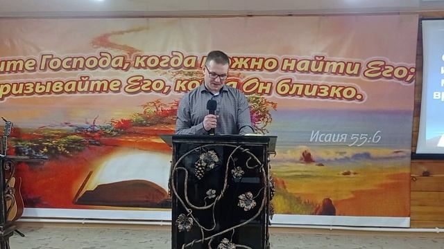 Алексей Мельчуков - проповедь "Будьте благочестивы и довольны" (2025.03.16)