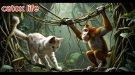 Cat and Monkey: The Great Treasure Hunt! |Catox Life | #cats #catoxlife #story