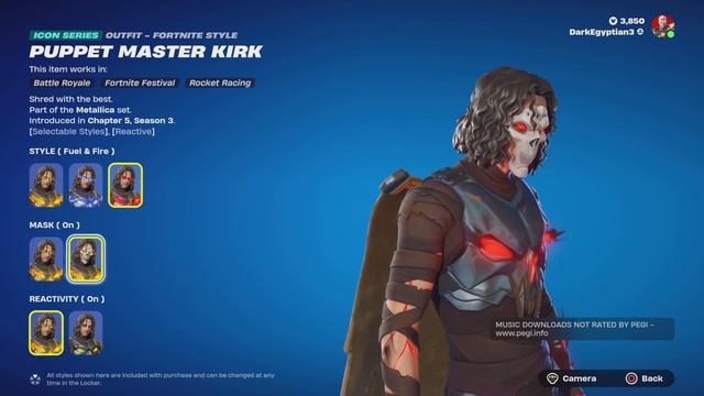 Fortnite | *NEW* Metallica Bundle Review & Overview / is it Worth it??? 〽️🤘🏻⚡🎸