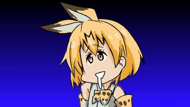 （￣３￣）の手描きけものフレンズ第一話