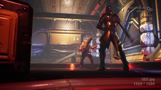 Сборка сравнение UE 4 5 (4К)