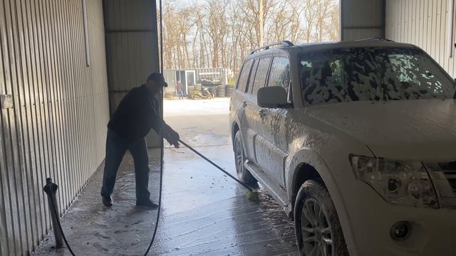 Чистота-залог здоровья! #мойдодыр #mitsubishi  #автомойка