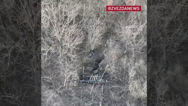 Еще один Abrams превратился в ничто после атаки наших беспилотников