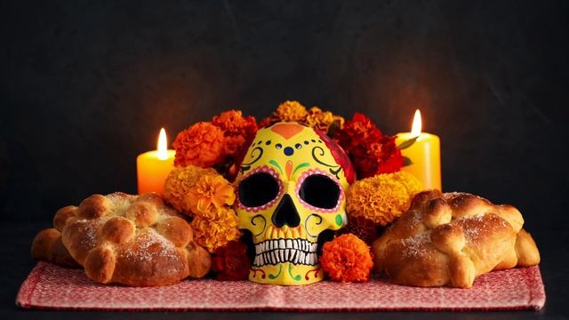 TV Art | Día de los Muertos | Frame TV Screensaver | Smart TV Background Art | 2 Hours | 4K UHD