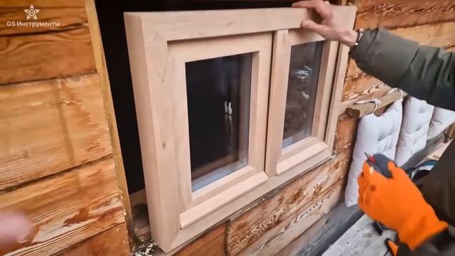 🔥 Видео о замене окон в бане. Как раз пригодилась наша монтировка WORKPRO.