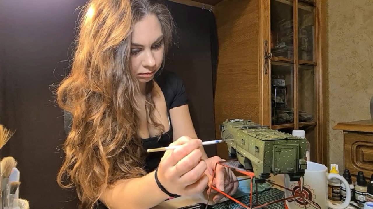 Сегодня я Вам покажу как я сделала масштабную модель бронеавтомобиля Тайфун-К.