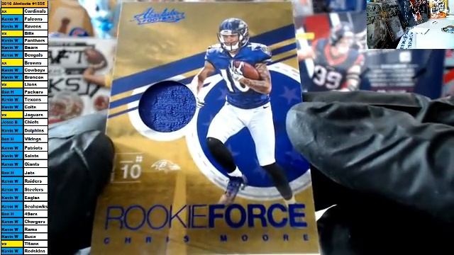 2016 Panini Absolute Football Retail Box Break 155E!