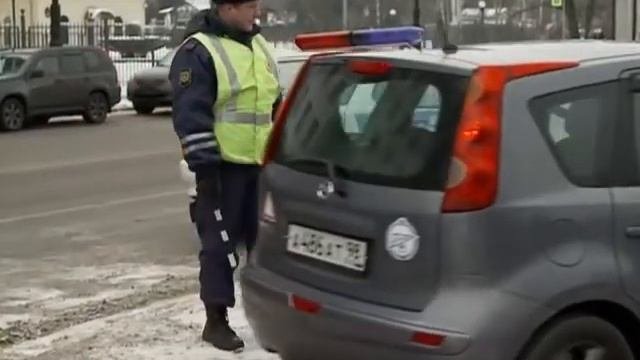 Прикол гаишник