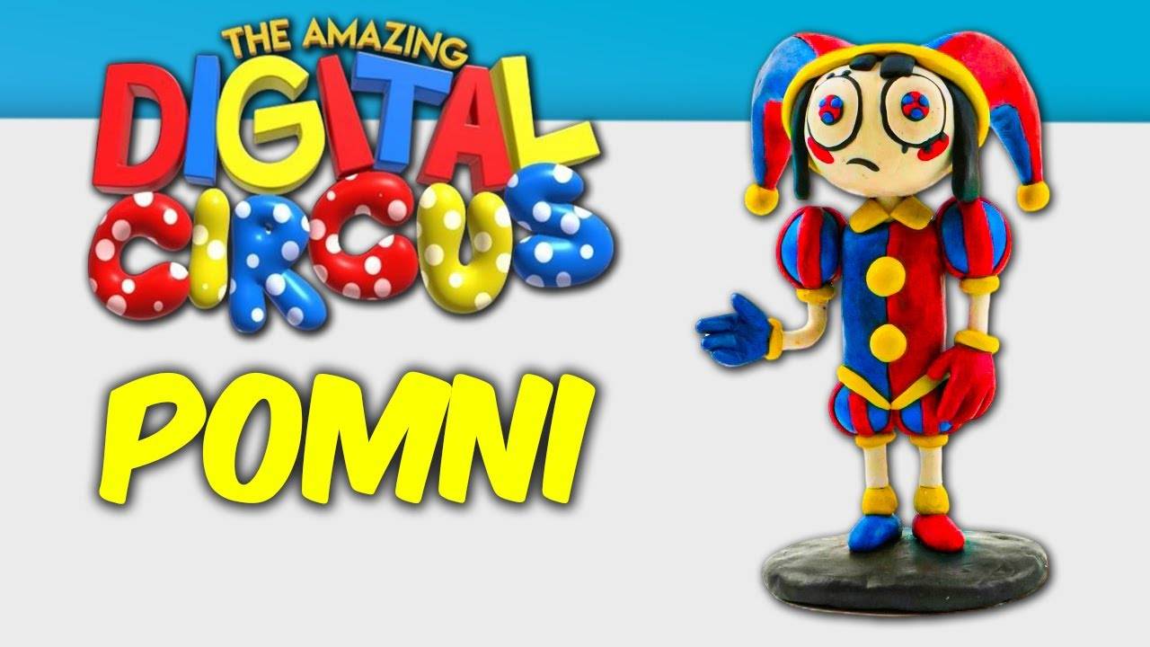 Лепим ПОМНИ из Цифрового Цирка из Пластилина (The Amazing Digital Circus)