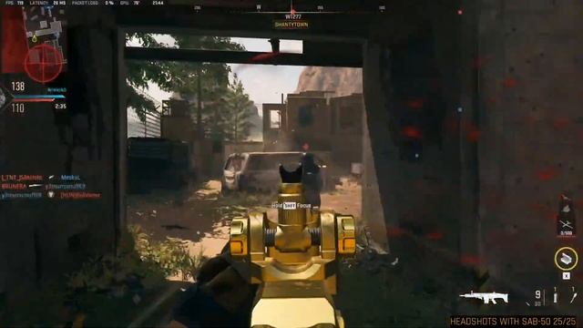 Call of Duty MWII: Road to Orion. SAB-50 TAQ-M Headshots 39-40/51 POLYATOMIC
