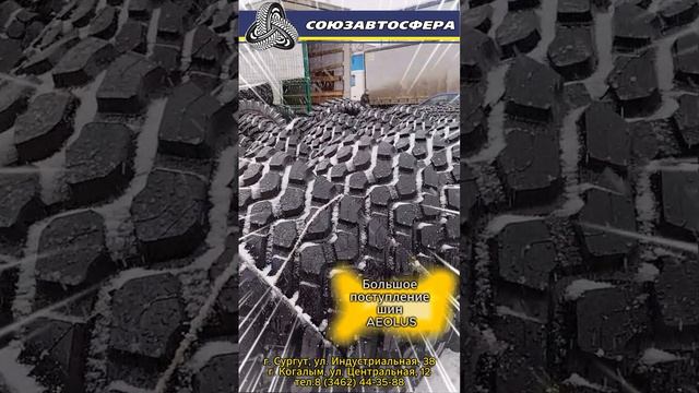 Поступление шин Aeolus 17.03.2025