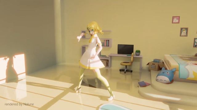 【MMD x Blender Eevee】Melancholic