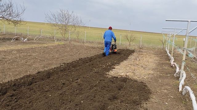 Часть 8 Ремонт фрезы и весенняя вспашка