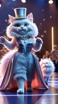 Catwalk Like a Pro | Catox Life | #catoxlife #cat #shorts #youtubeshorts