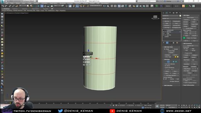 Modeling a Cottage in 3ds Max Part 09 - Creating The Light Fixtures